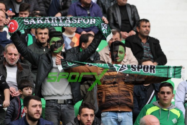 Sakaryaspor-Hacettepe maçı fotoğrafları