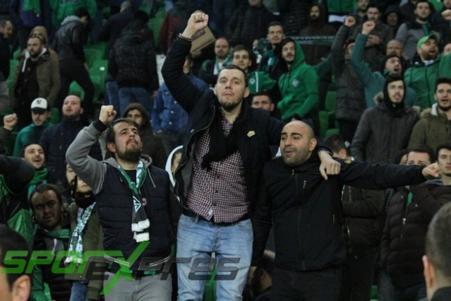 Sakaryaspor-Manisaspor maçı fotoğrafları