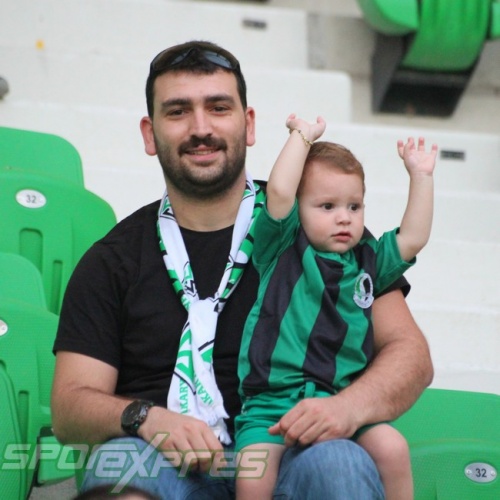 Sakaryaspor-Rapid Bükreş maçı fotoğrafları