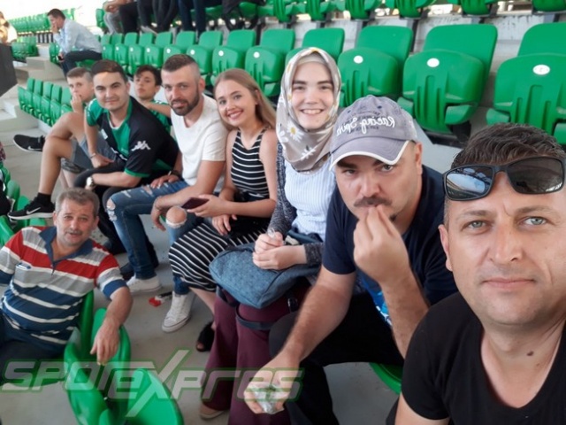 Sakaryaspor-Rapid Bükreş maçı fotoğrafları