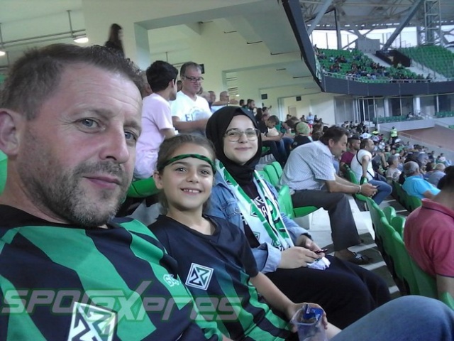 Sakaryaspor-Rapid Bükreş maçı fotoğrafları