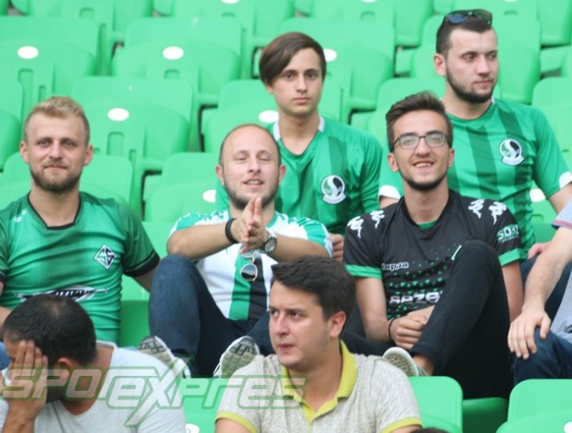 Sakaryaspor-Rapid Bükreş maçı fotoğrafları