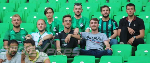 Sakaryaspor-Rapid Bükreş maçı fotoğrafları