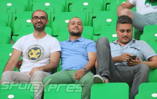 Sakaryaspor-Rapid Bükreş maçı fotoğrafları