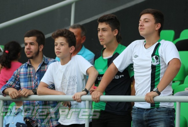 Sakaryaspor-Rapid Bükreş maçı fotoğrafları