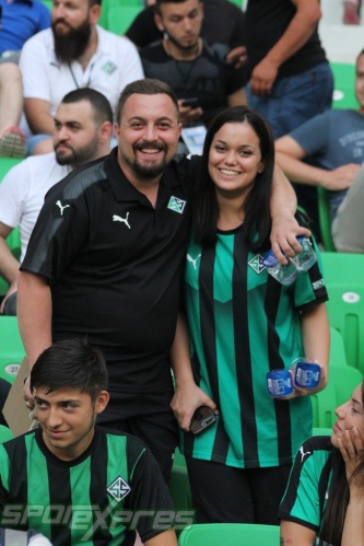 Sakaryaspor-Rapid Bükreş maçı fotoğrafları