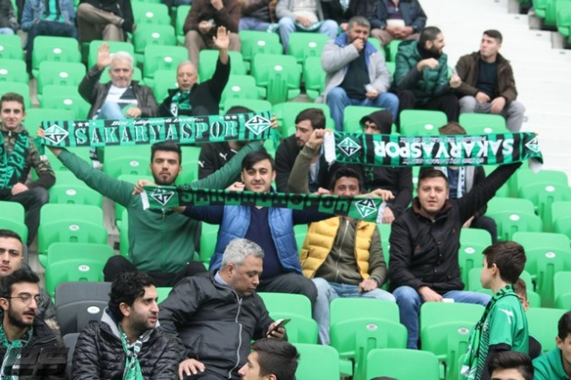 Sakaryaspor-Gaziantepspor Maçı Fotoğrafları