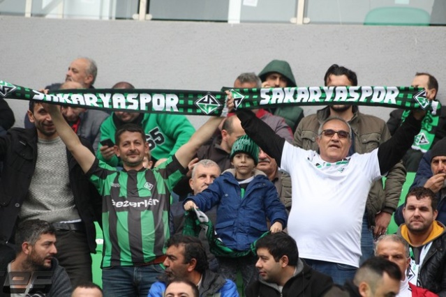 Sakaryaspor-Gaziantepspor Maçı Fotoğrafları