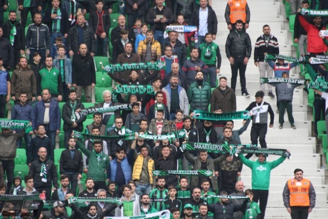 Sakaryaspor-Gaziantepspor Maçı Fotoğrafları