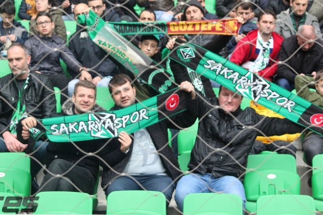 Sakaryaspor-Gaziantepspor Maçı Fotoğrafları