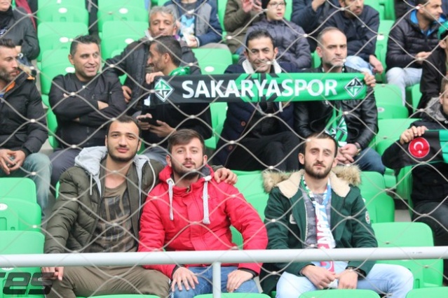 Sakaryaspor-Gaziantepspor Maçı Fotoğrafları
