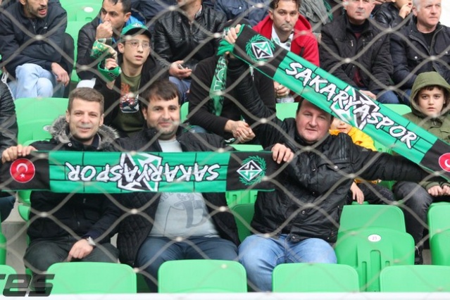 Sakaryaspor-Gaziantepspor Maçı Fotoğrafları