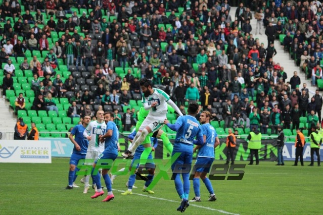 Sakaryaspor-Bodrumspor maçı fotoğrafları