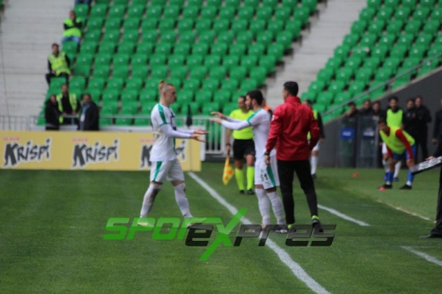 Sakaryaspor-Bodrumspor maçı fotoğrafları