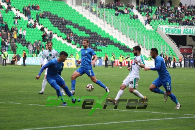 Sakaryaspor-Bodrumspor maçı fotoğrafları