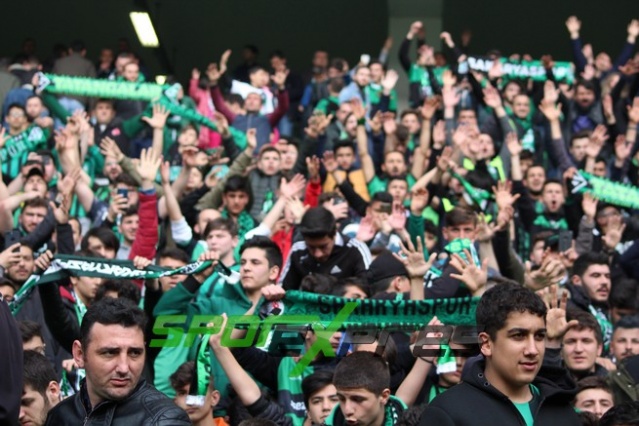 Sakaryaspor-Bodrumspor maçı fotoğrafları