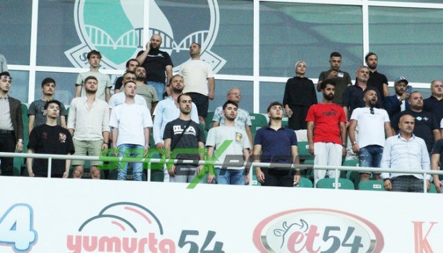 Sakaryaspor-Karagümrük maçı fotoğrafları