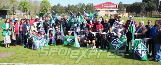 Sakaryaspor’a moral desteği