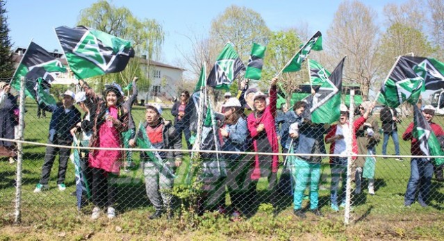 Sakaryaspor’a moral desteği