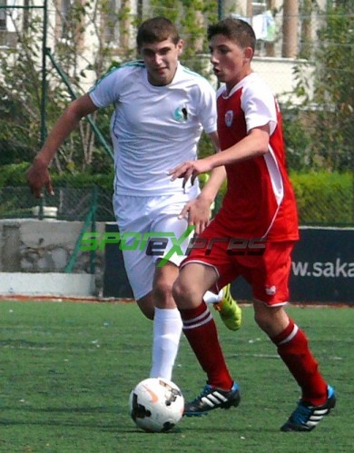 Sakaryaspor -Sancaktepe Belediye: 2-1 (U16)