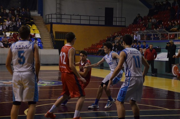 Liseler Basketbol'da Şampiyon Enka