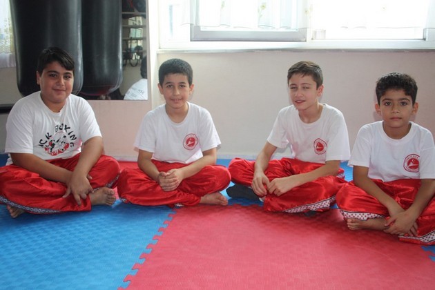 Kick  Boks'da terfi heyecanı yaşandı