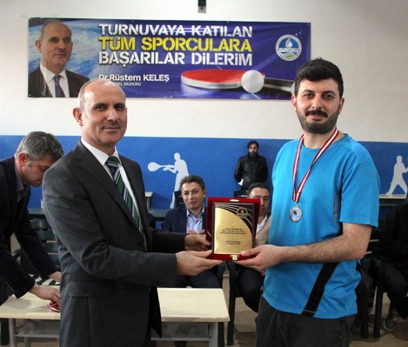 SASKİ'de masa tenisi şampiyonları belli oldu