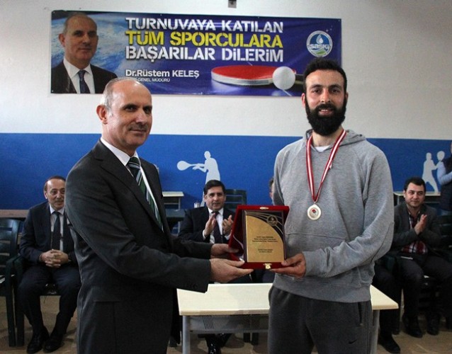 SASKİ'de masa tenisi şampiyonları belli oldu