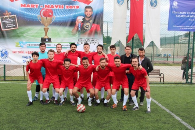 Öğrenci-Personel Ligi'nde ikinci gün maçları oynandı
