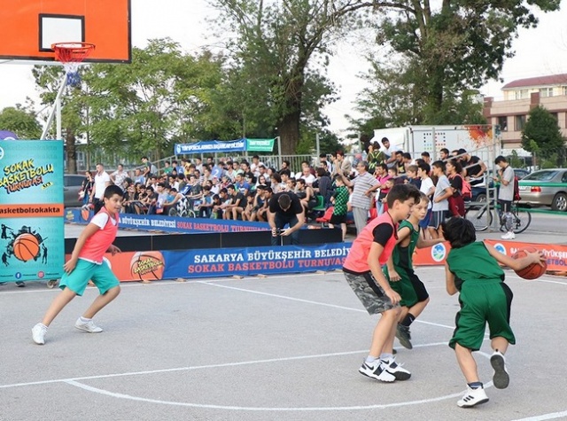 Kentpark'ta Sokak Basketbolu Şöleni