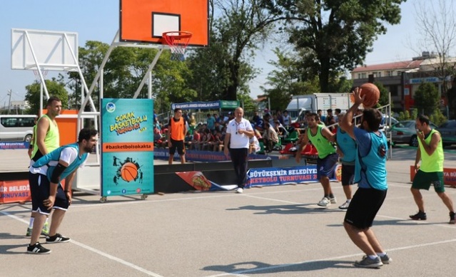 Kentpark'ta Sokak Basketbolu Şöleni