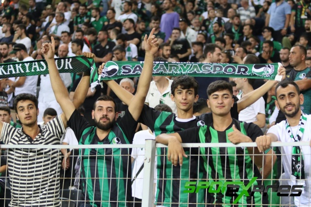 Sakaryaspor-Gençlerbirliği maçı fotoğrafları