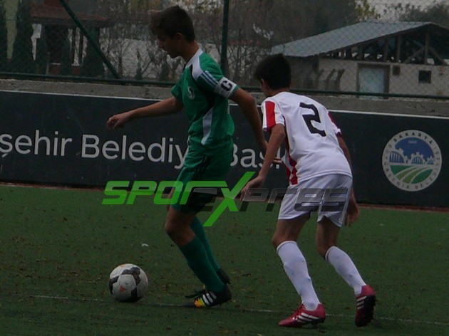 Sakaryaspor-Kocaeli Birlikspor: 2-0 (U15)