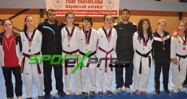 Okullar arası Taekwondo İl birinciliği yapıldı