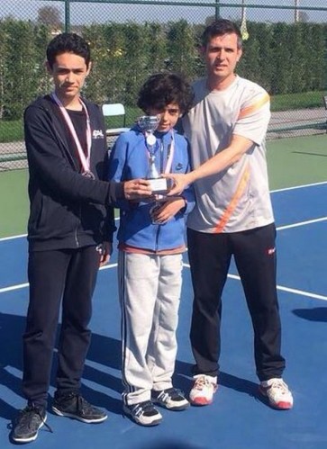 Yıldızlar Tenis İl Birinciliği sona erdi
