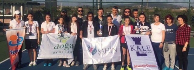 Yıldızlar Tenis İl Birinciliği sona erdi