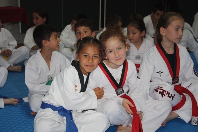 Sakaryalı Minik Taekwondocular terfi etti