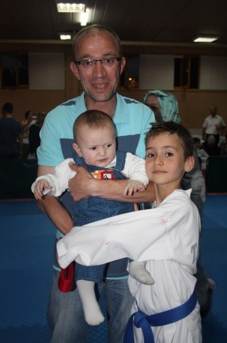Sakaryalı Minik Taekwondocular terfi etti
