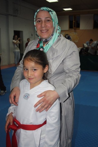 Sakaryalı Minik Taekwondocular terfi etti