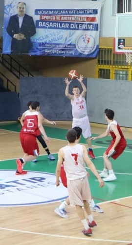 Türkiye-Bulgaristan: 100-81 (U15)