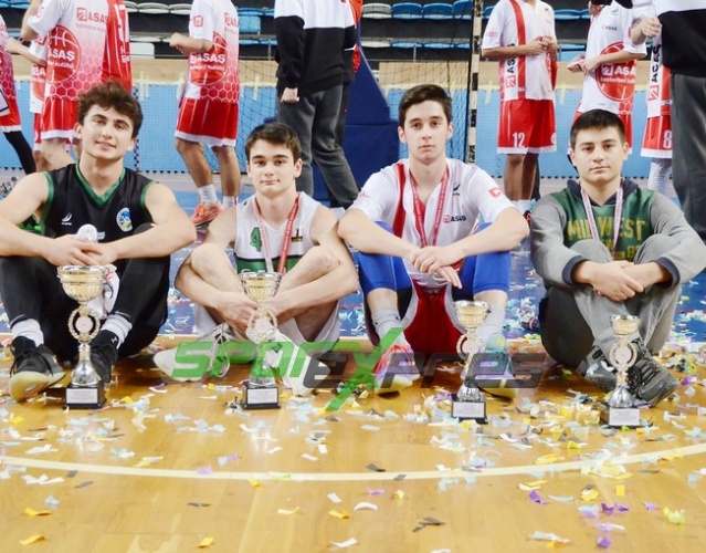 U18 Baskette Şampiyon Büyükşehir