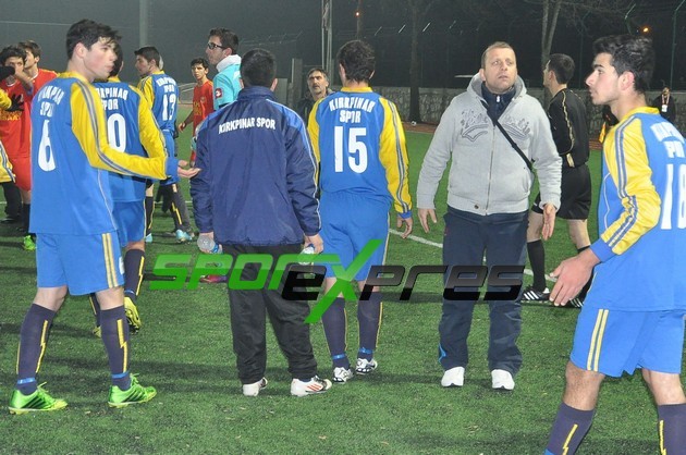 Kırkpınarspor-Karasuspor maçında olaylar çıktı