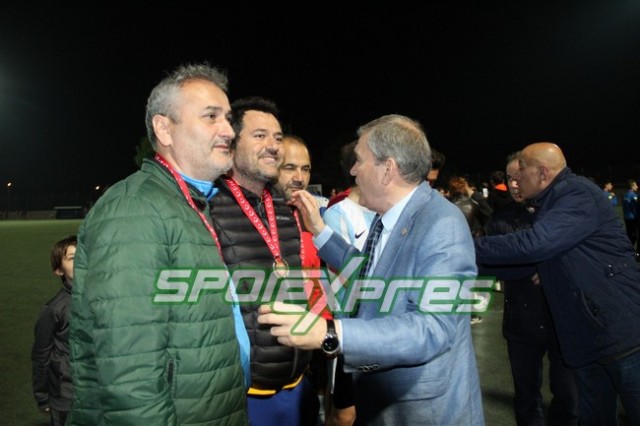 U19 Play-off kupa töreni yapıldı