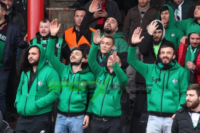 Uşakspor-Sakaryaspor maçı fotoğrafları
