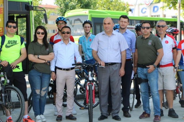 Uyuşturucuya Karşı Pedal Çevirdiler