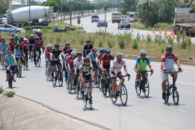 Uyuşturucuya Karşı Pedal Çevirdiler
