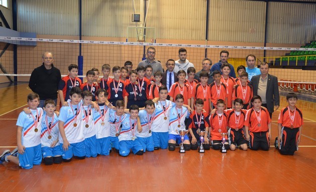 Küçükler Voleybol Finalleri tamalandı