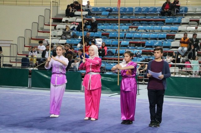 Okullar arası Wushu şampiyonası sona erdi