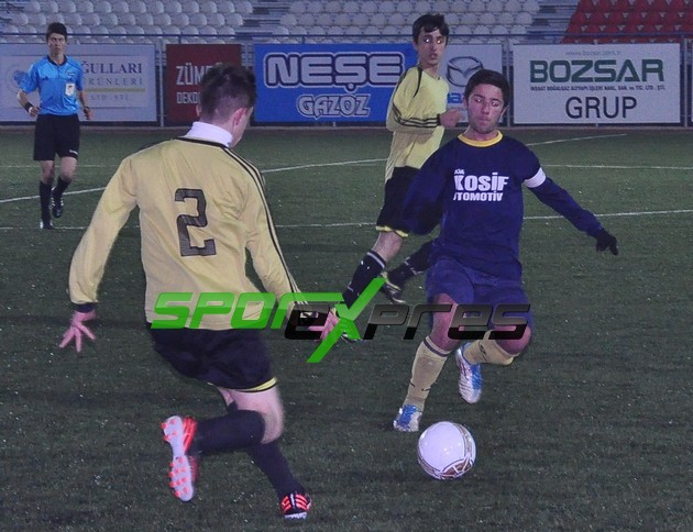 U17 Liginde Yıldırımspor dolu dizgin