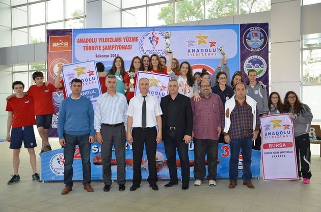 Anadolu Yıldızları Ligi yüzme finalleri sona erdi